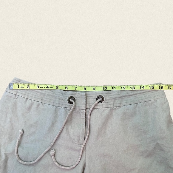 J. Crew Linen Blend City Fit Drawstring Bermuda Shorts - Picture 3 of 8